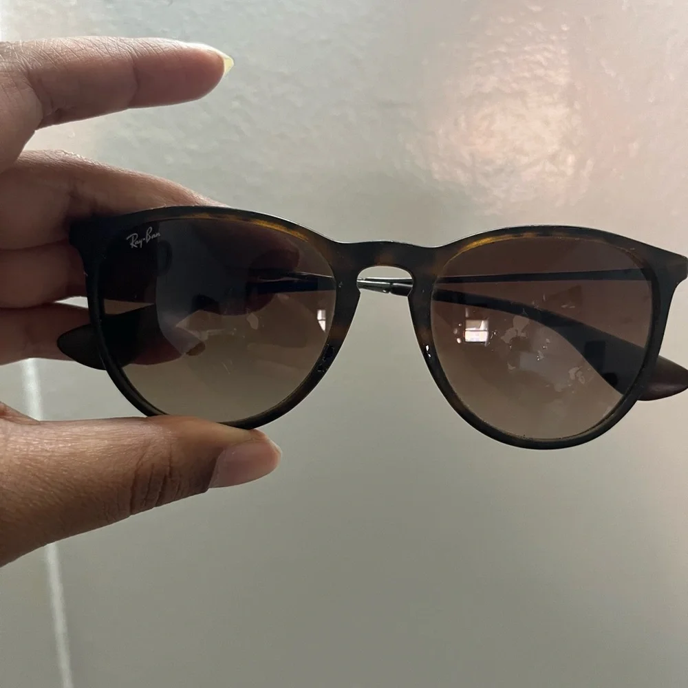 Ray-Ban Erika Dark Brown Sunglasses - Picture 2 of 5